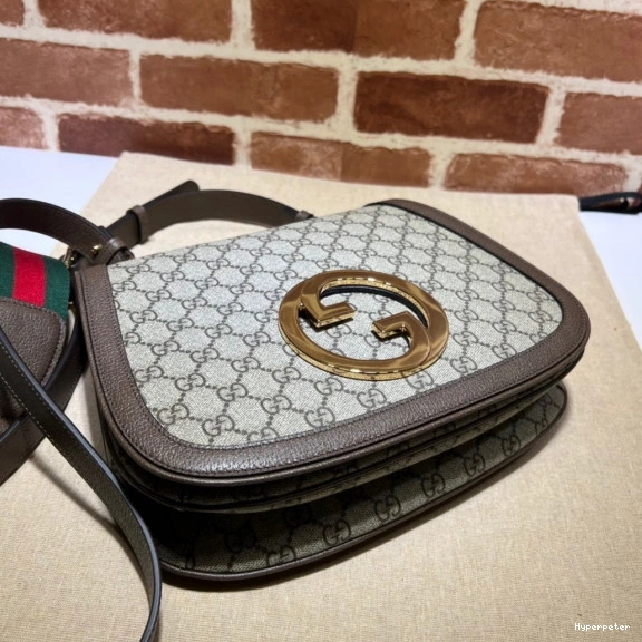 Hyper Peter shoulder bag medium Blondie GUCCI 0816